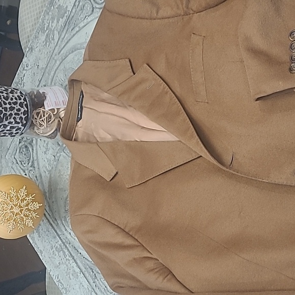 Cambridge men's brown cashmere blazer jacket L/ xl - Picture 3 of 8